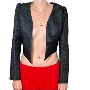 Vintage Mary McFadden 100% Silk Jacket